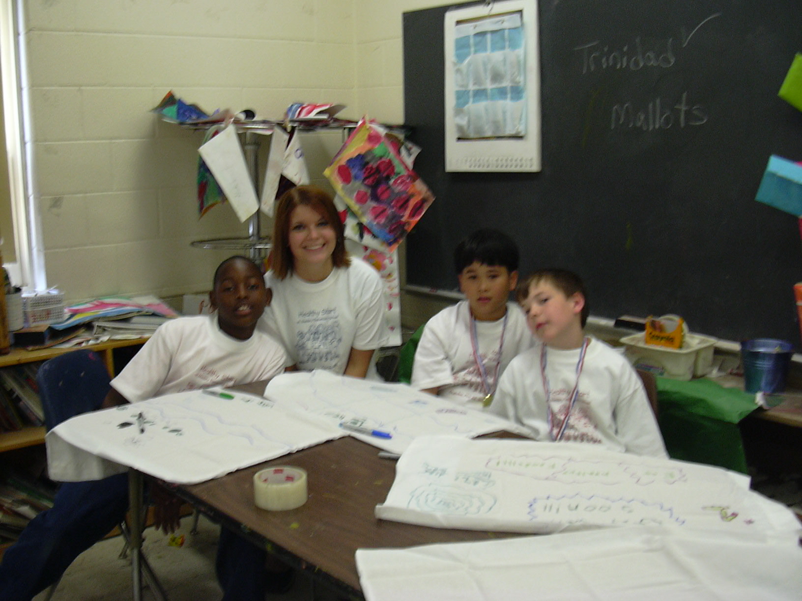 making pillowcases for sick children